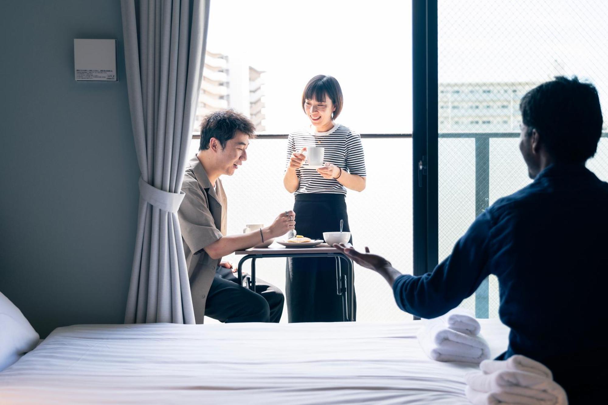 Wellstay Osaka Shinimamiya Station Bagian luar foto
