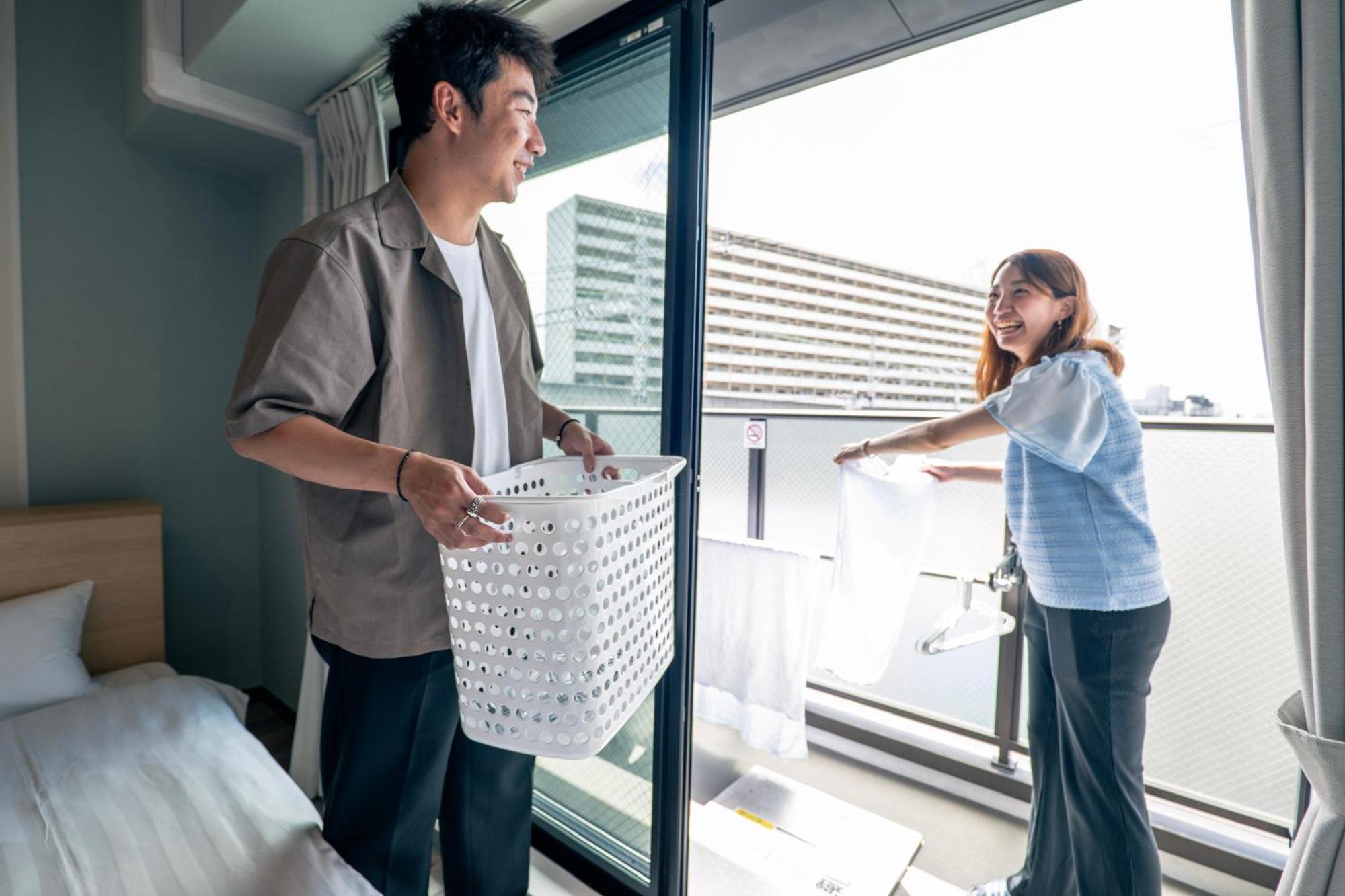 Wellstay Osaka Shinimamiya Station Bagian luar foto