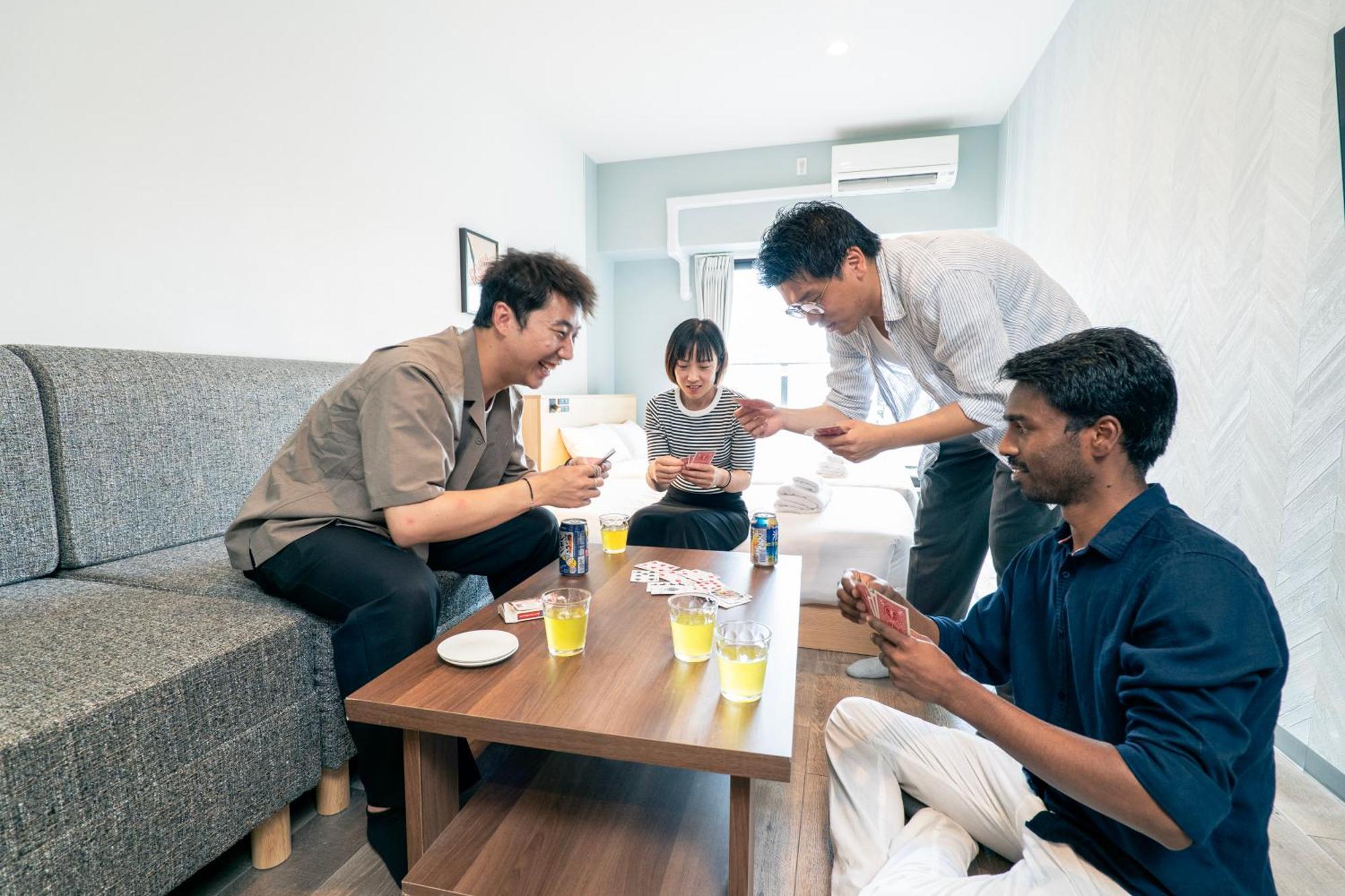 Wellstay Osaka Shinimamiya Station Bagian luar foto